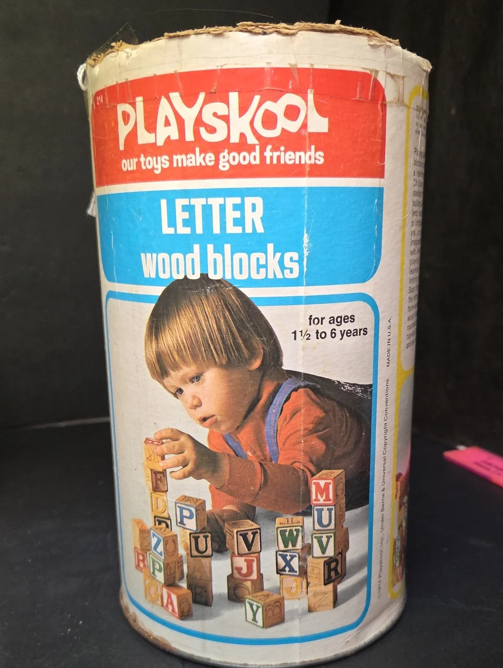 Playskool Letter Wood Blocks 49 Blocksa